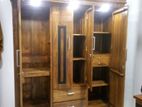 Teak Wood Four Doors Wardrobe