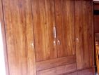 Teak Wood Four Doors Wardrobe