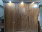 Teak Wood Four Doors Wardrobe