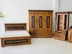 Teak Wood Full Big Bed Room Sets