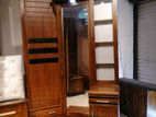 Teak Wood Full Mirror Dressing Table