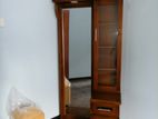 teak wood full mirror dressing table