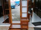 Teak Wood Full Mirror Light Dressing Tables