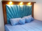 Teak Wood Light Cushion Bed