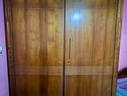 teak wood modern almari
