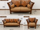 Teak Wood Sofa Set – 3 + 2 1