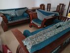 Teak Wood Sofa Set