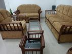 Teak Wood Sofa Set