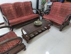 Teak Wood Sofa Set