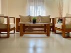 Teak wood sofa set