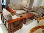 Teak Wood Sofa Set