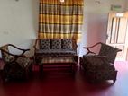Teak Wood Sofa Set