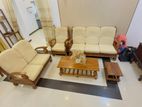 Teak Wood Sofa Set
