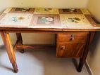 Teak Wood Study Table(Used)