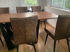 Teak Wood Table With Chairs