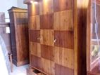 Teak Wood Three Door Wardrobe