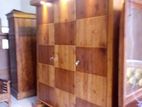 Teak Wood Three Door Wardrobe