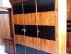 Teak Wood Three Door Wardrobe