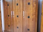 Teak Wood Three Door Wardrobe