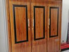 Teak Wood Three Door Wardrobe