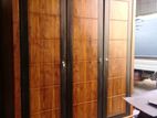 Teak Wood Three Door Wardrobe