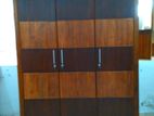 Teak Wood Three Door Wardrobe