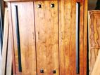 Teak Wood Three Door Wardrobe