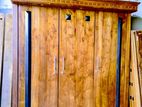 Teak Wood Three Door Wardrobe