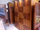 Teak Wood Three Door Wardrobe