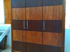 Teak Wood Three Door Wardrobe