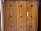 Teak Wood Three Door Wardrobe