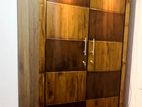 Teak Wood Two Doors Wardrobe