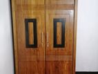 Teak Wood Two Doors Wardrobe