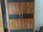 Teak Wood Two Doors Wardrobe