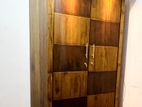 Teak Wood Two Doors Wardrobe