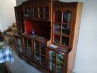 Teak Wood Wooden Showcase