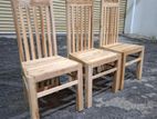 Teak wooden chairs