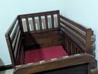 Teakwood Baby Cot