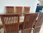 Teakwood Dining Table With Chairs