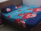 Teak Wood Double Bed