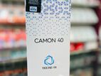 Tecno Cammon 40 (Brand New)
