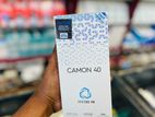 Tecno Cammon 40 (Brand New)