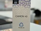 Tecno Camon 40 5 G (New)