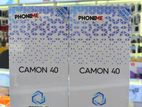 Tecno Camon 40 8\256GB (Brand New)