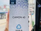 Tecno Camon 40 8\256GB (Brand New)