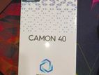 Tecno Camon 40 8GB 256GB (New)