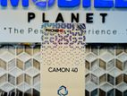 Tecno CAMON 40 8GB 256GB (New)