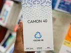 Tecno Camon 40 (Brand New)
