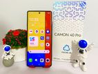 Tecno Camon 40 Pro 256GB (Used)