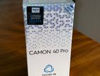 Tecno Camon 40 Pro 8/256GB (Brand New)